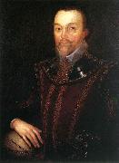 GHEERAERTS, Marcus the Younger Sir Francis Drake dfg Sweden oil painting artist